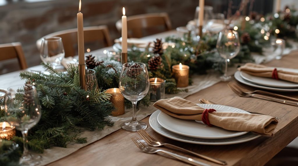 Vánoční tabule ve stylu zero waste: jak spojit eleganci s ekologií?
